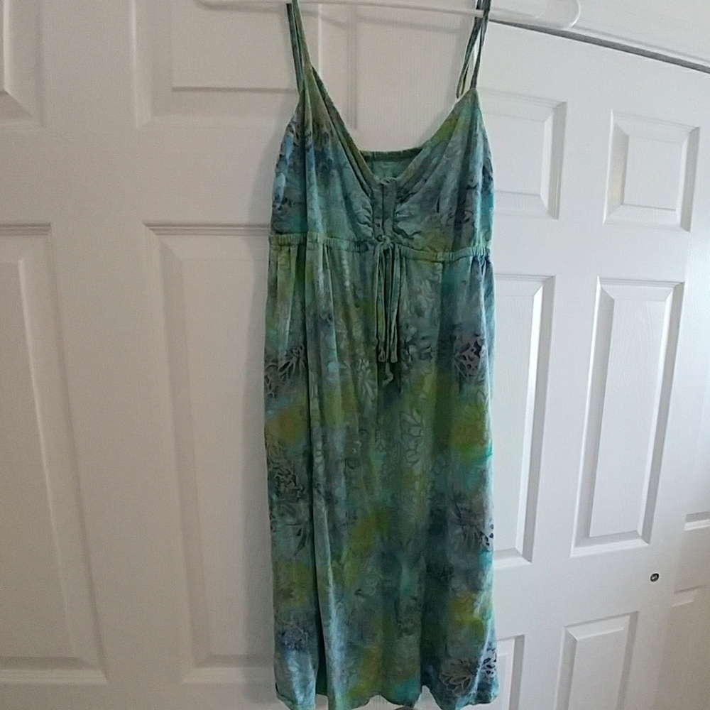 Flower tie-dye dress!!🌼